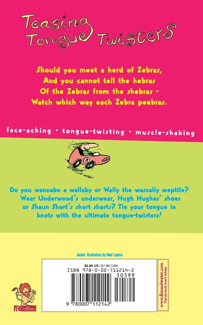 Rückseite: 9780007112142 | Teasing Tongue-Twisters | John Foster | Taschenbuch | Englisch | 2002