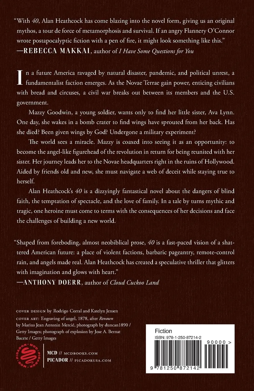 Rückseite: 9781250872142 | 40 | Alan Heathcock | Taschenbuch | Kartoniert / Broschiert | Englisch