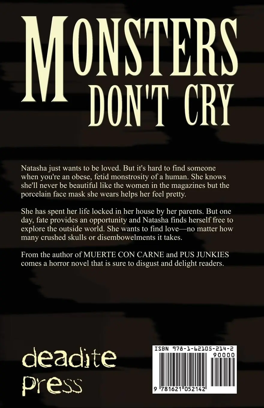 Rückseite: 9781621052142 | Monsters Don't Cry | Shane Mckenzie | Taschenbuch | Englisch | 2015