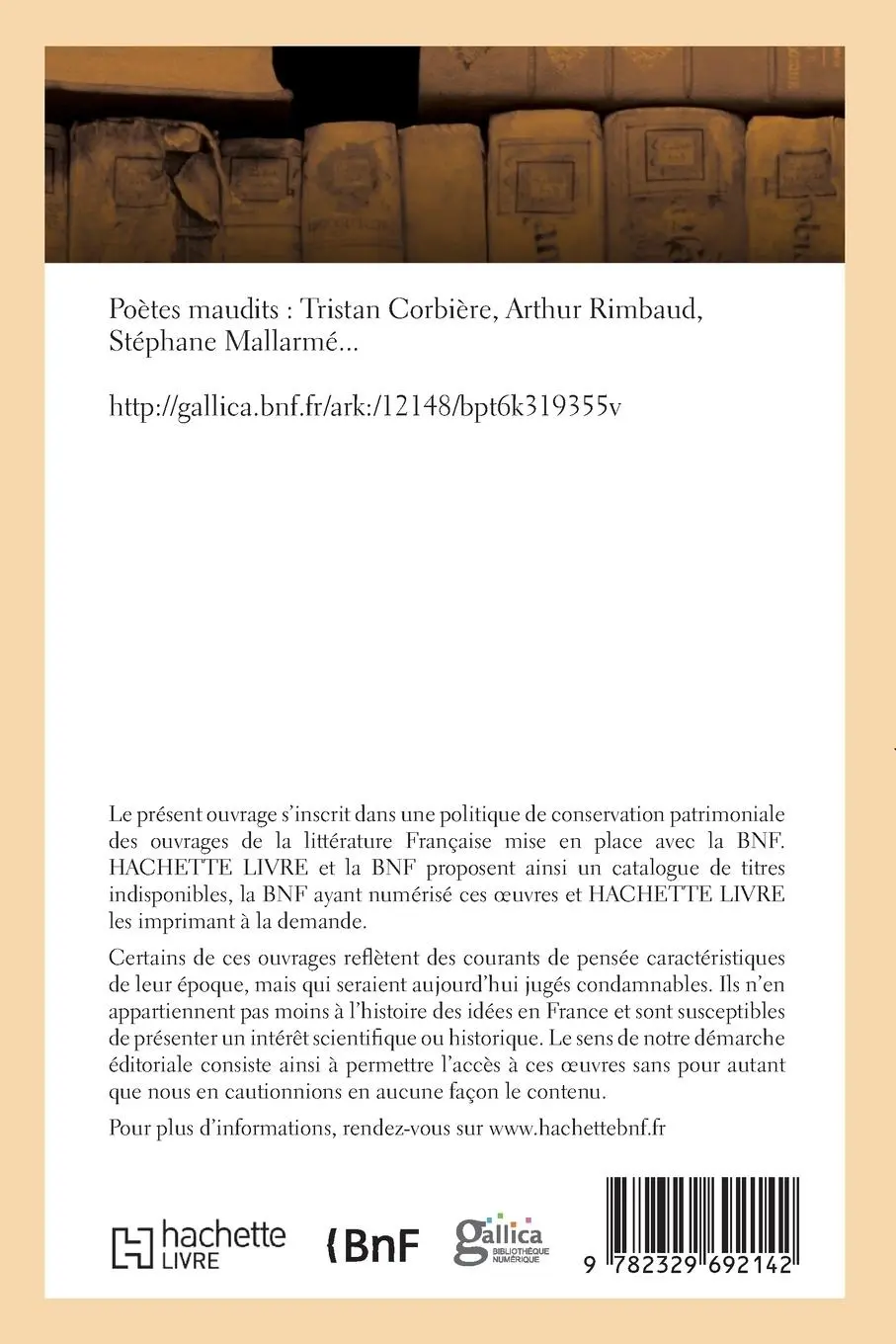 Rückseite: 9782329692142 | Poètes maudits. Tristan Corbière, Arthur Rimbaud, Stéphane Mallarmé