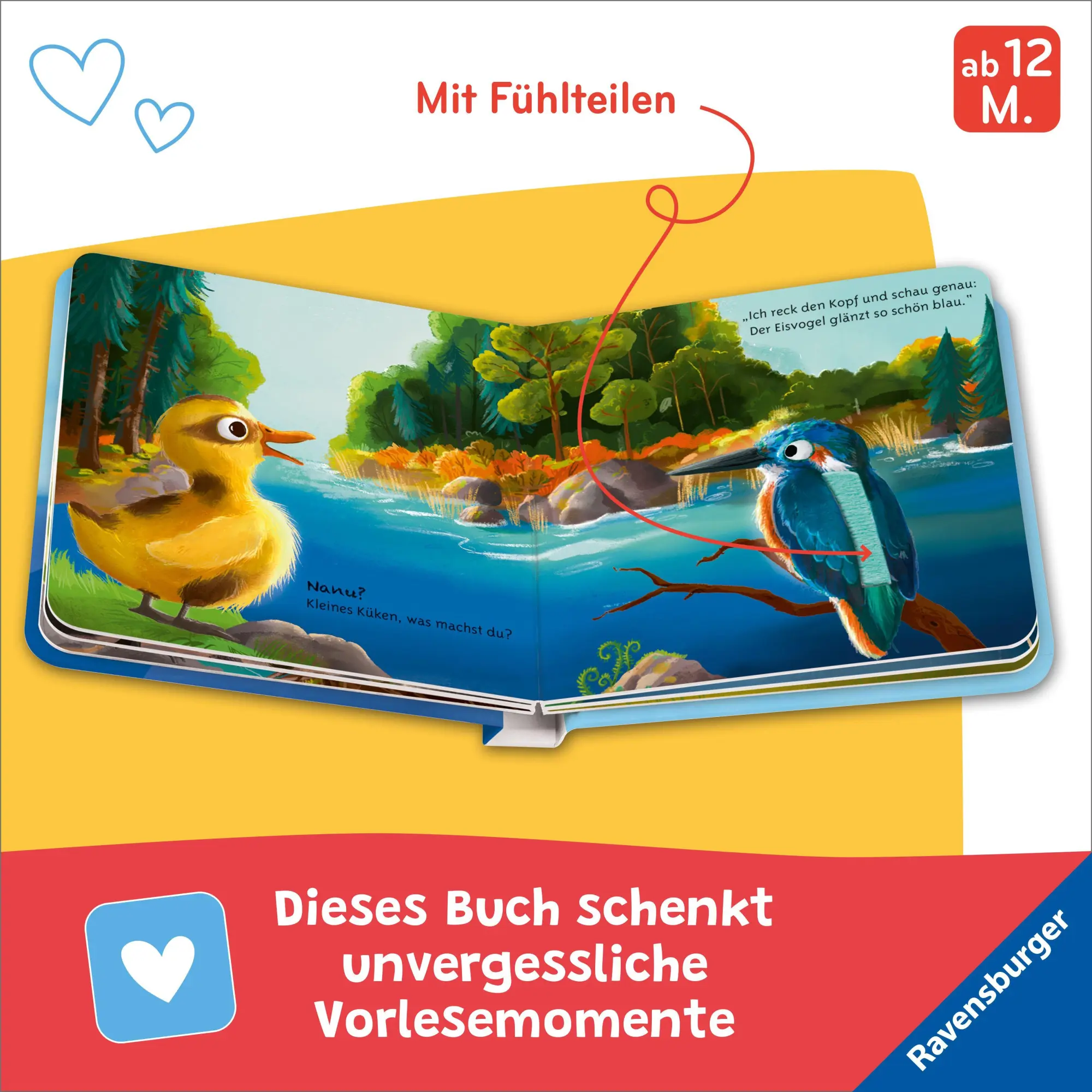 Bild: 9783473422142 | Mein liebstes Vorlese-Fühlbuch - Das kleine Küken | Maria Höck | Buch