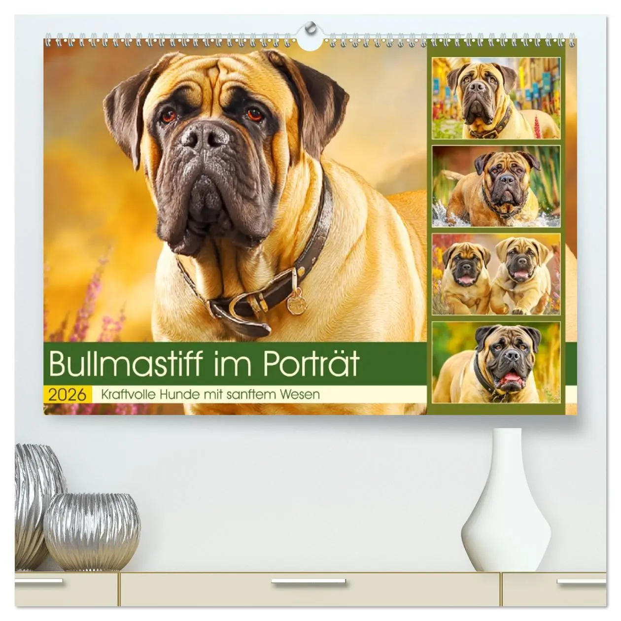 Cover: 9783516532142 | Bullmastiff im Porträt. Kraftvolle Hunde mit sanftem Wesen...