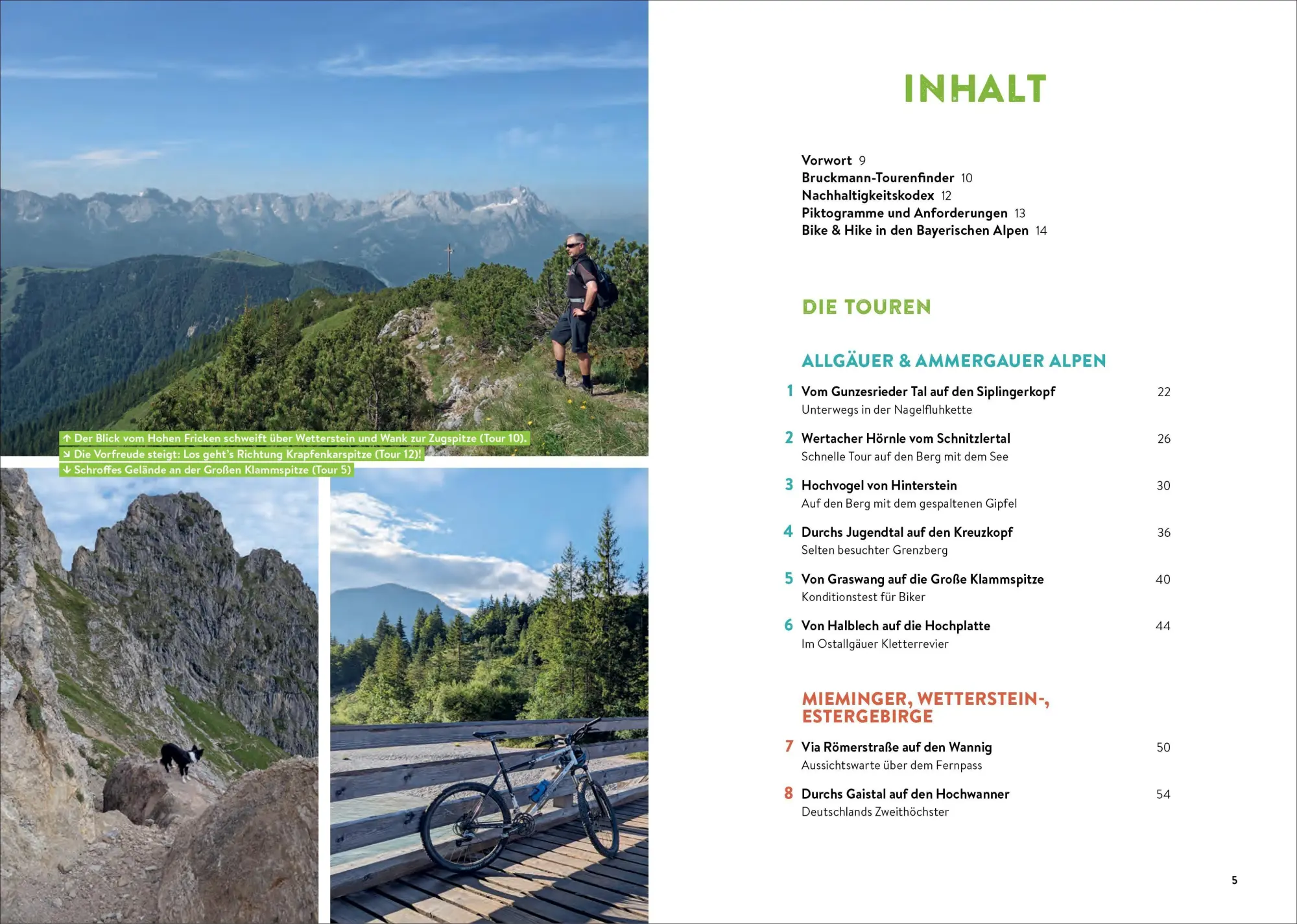Bild: 9783734332142 | Bike &amp; Hike in den bayerischen Alpen | 30 traumhafte Kombi-Touren