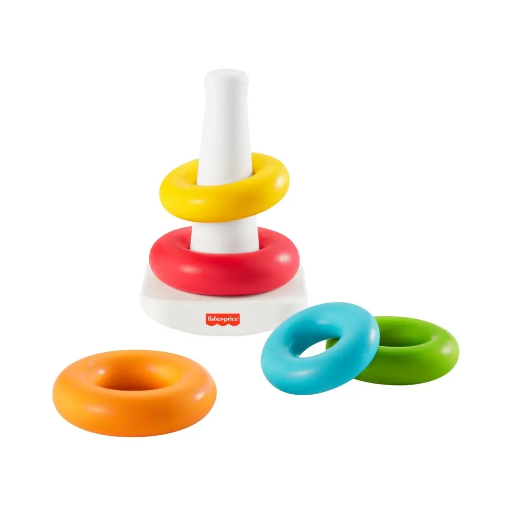 Bild: 887961902242 | Fisher-Price Eco Farbring Pyramide | Offene Verpackung | GRF09 | 2021