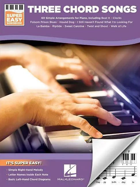 Cover: 888680712242 | Three Chord Songs - Super Easy Songbook | Taschenbuch | Buch | 2018