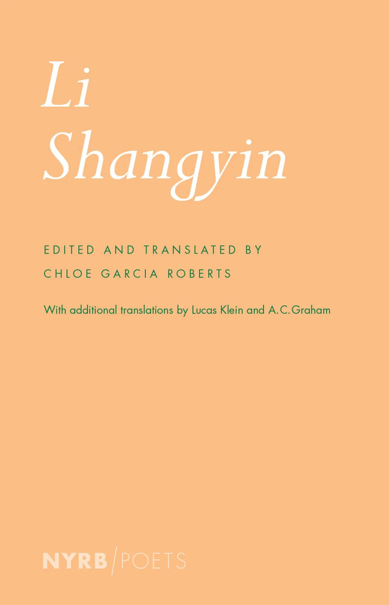 Cover: 9781681372242 | Li Shangyin | Li Shangyin | Taschenbuch | Einband - flex.(Paperback)