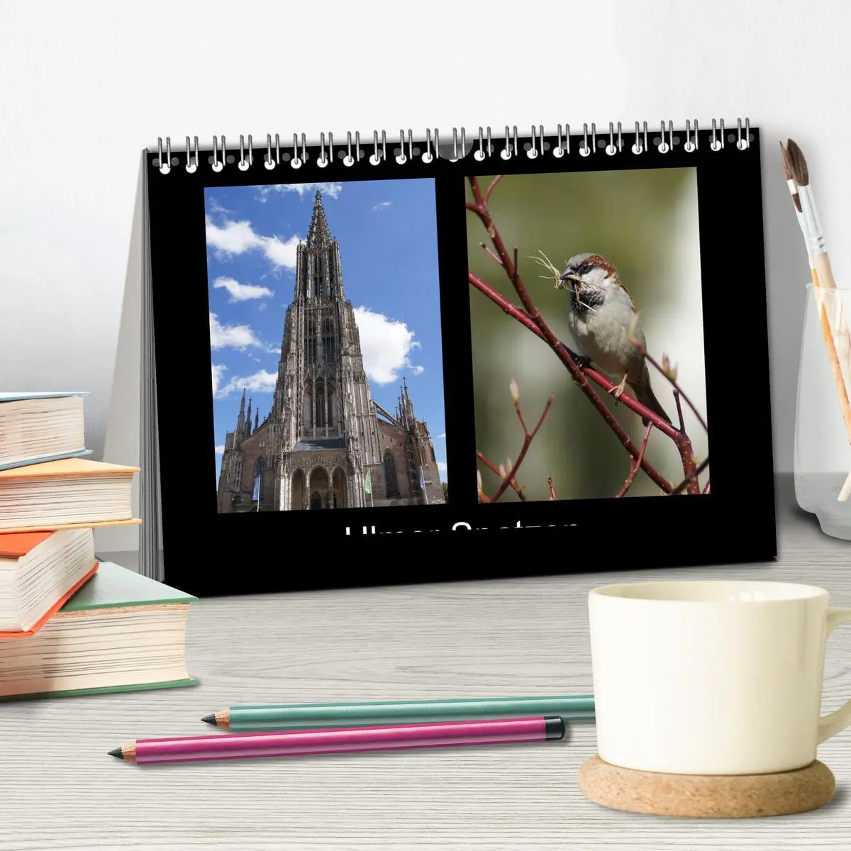 Bild: 9783457982242 | Ulmer Spatzen (Tischkalender 2026 DIN A5 quer), CALVENDO...