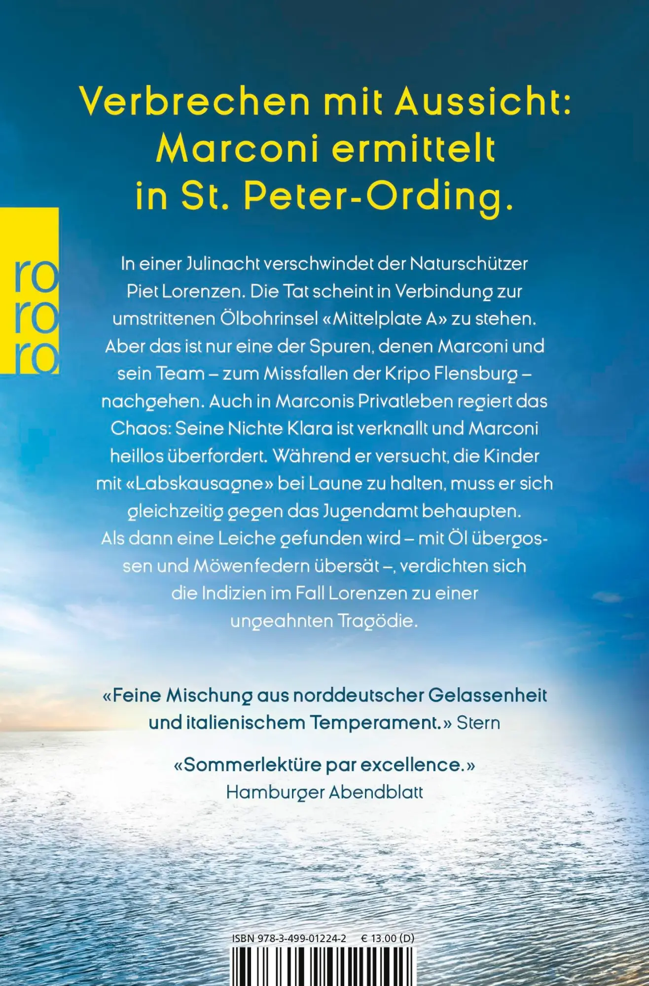 Rückseite: 9783499012242 | Marconi und der verschwundene Wattschützer | Daniele Palu | Buch