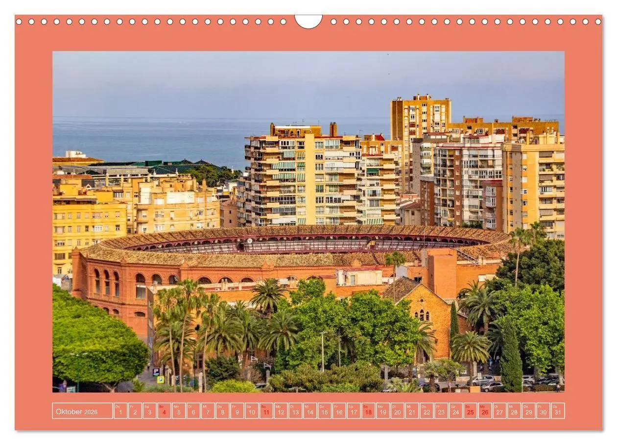 Bild: 9783516692242 | Ein Herz für Málaga (Wandkalender 2026 DIN A3 quer), CALVENDO...
