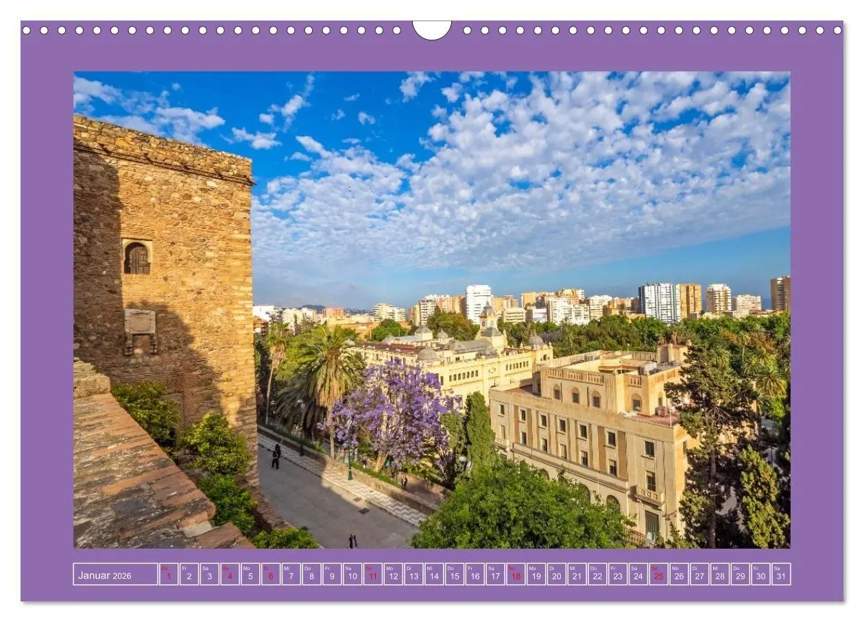 Bild: 9783516692242 | Ein Herz für Málaga (Wandkalender 2026 DIN A3 quer), CALVENDO...