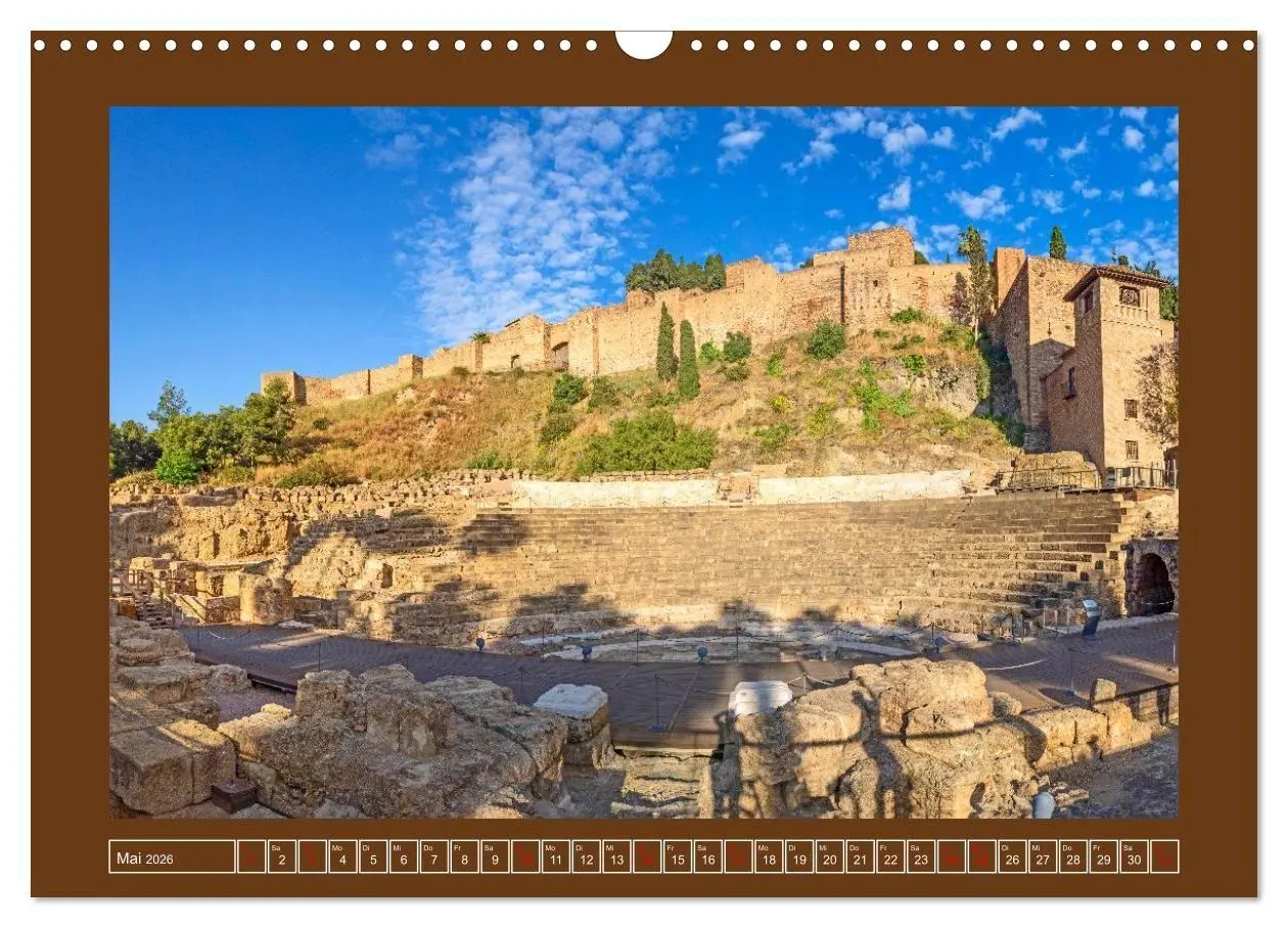 Bild: 9783516692242 | Ein Herz für Málaga (Wandkalender 2026 DIN A3 quer), CALVENDO...