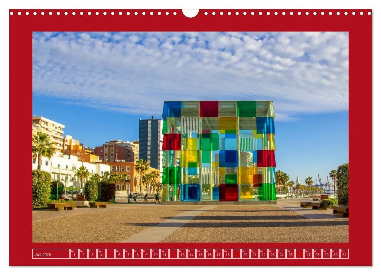 Bild: 9783516692242 | Ein Herz für Málaga (Wandkalender 2026 DIN A3 quer), CALVENDO...