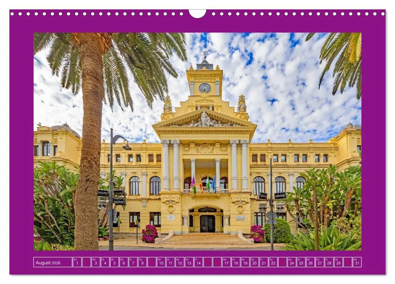 Bild: 9783516692242 | Ein Herz für Málaga (Wandkalender 2026 DIN A3 quer), CALVENDO...