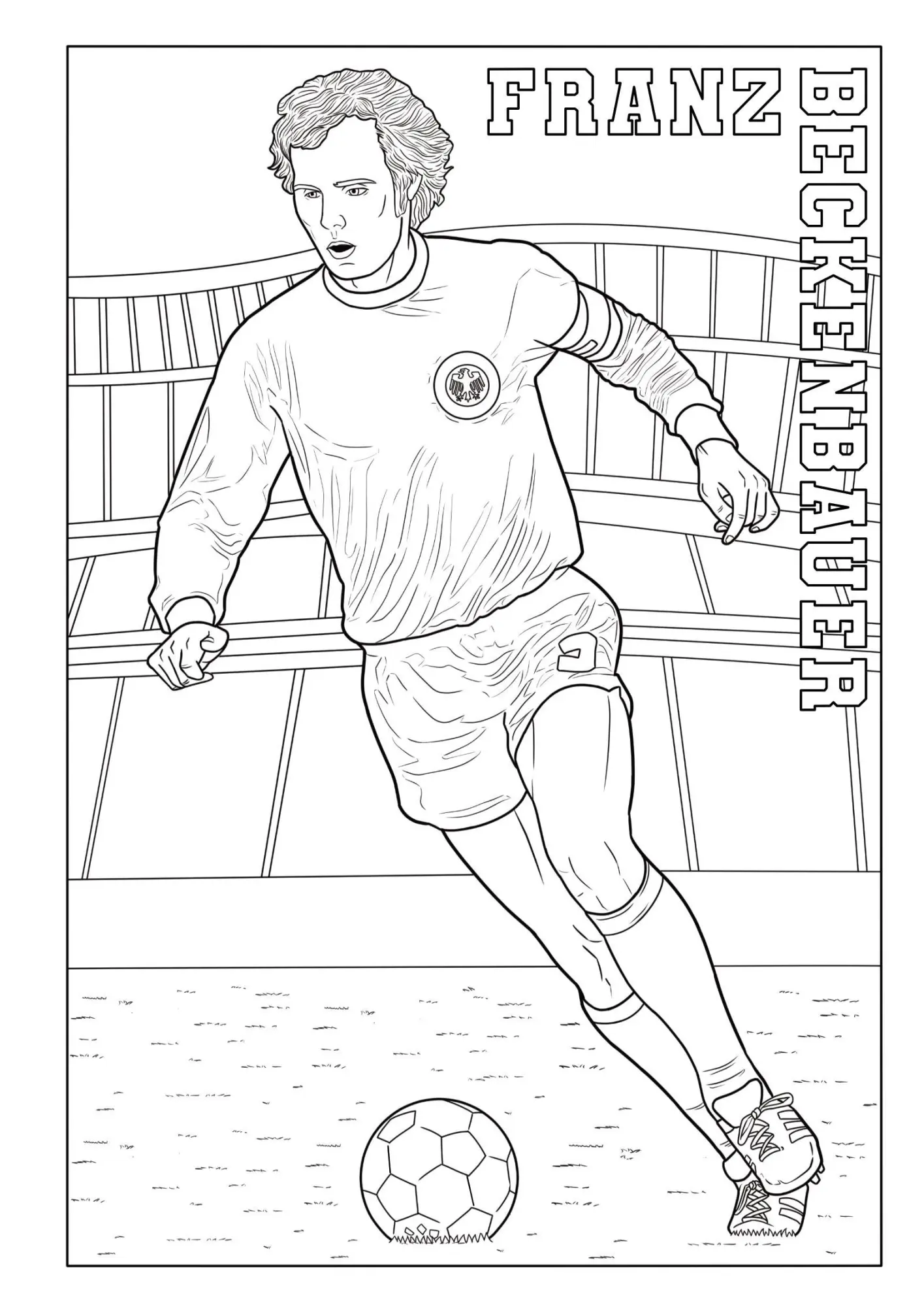 Bild: 9783986572242 | Fußball-Malbuch STARS &amp; LEGENDEN der deutschen Nationalmannschaft...