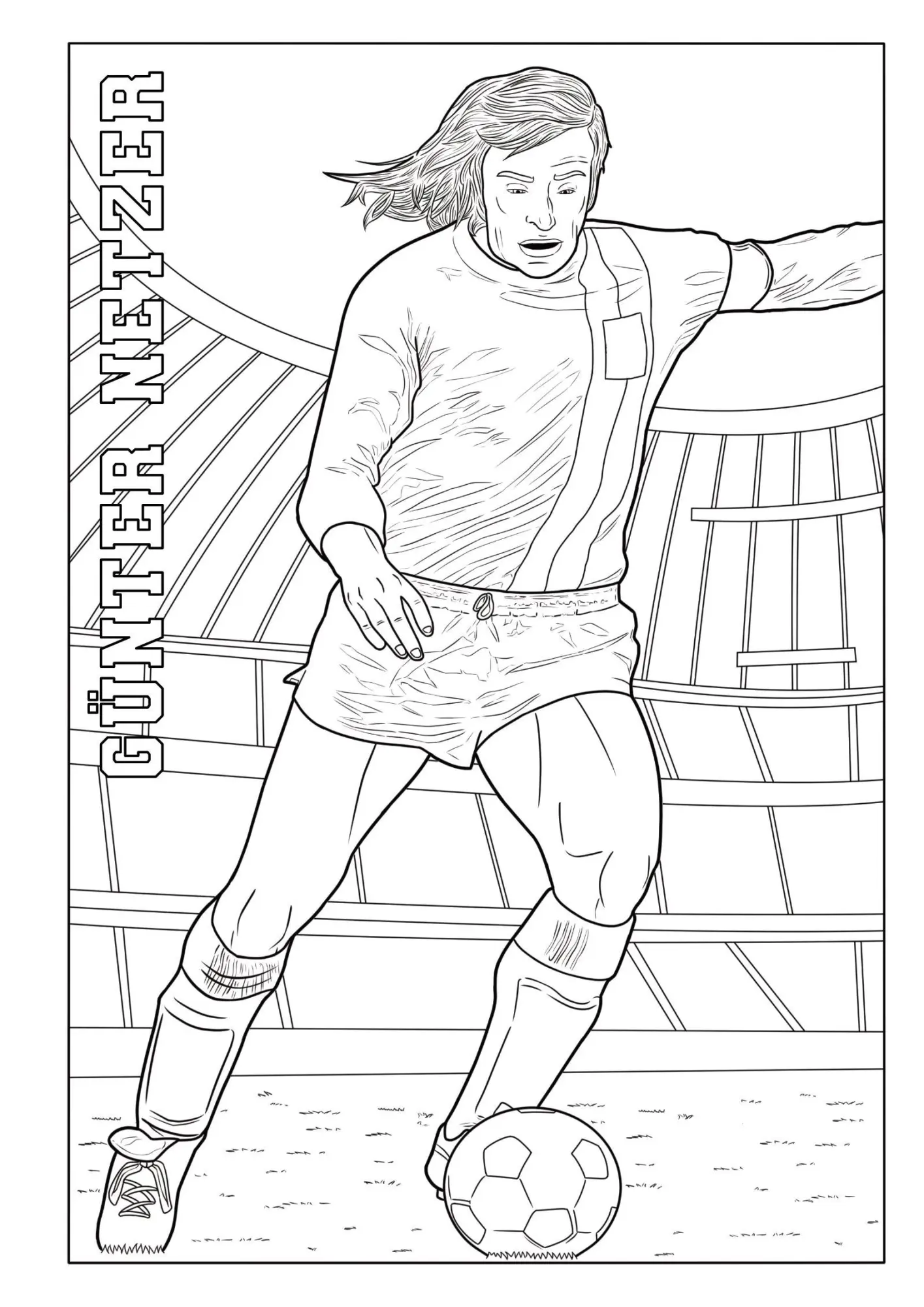 Bild: 9783986572242 | Fußball-Malbuch STARS &amp; LEGENDEN der deutschen Nationalmannschaft...