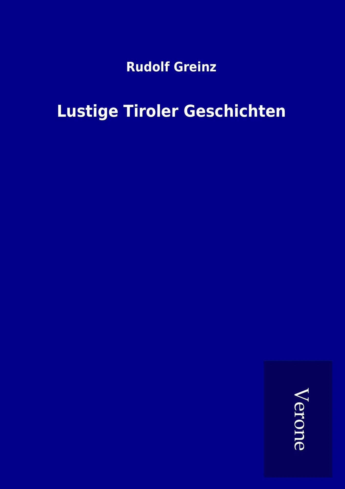 Cover: 9789925032242 | Lustige Tiroler Geschichten | Rudolf Greinz | Taschenbuch | 88 S.