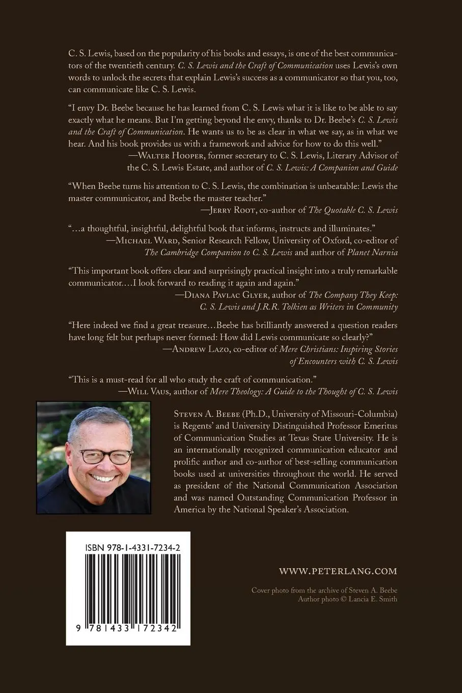 Rückseite: 9781433172342 | C. S. Lewis and the Craft of Communication | Steven Beebe | Buch