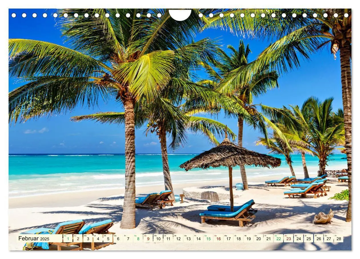Bild: 9783383862342 | DIANI BEACH Strand Impressionen Kenia (Wandkalender 2025 DIN A4...