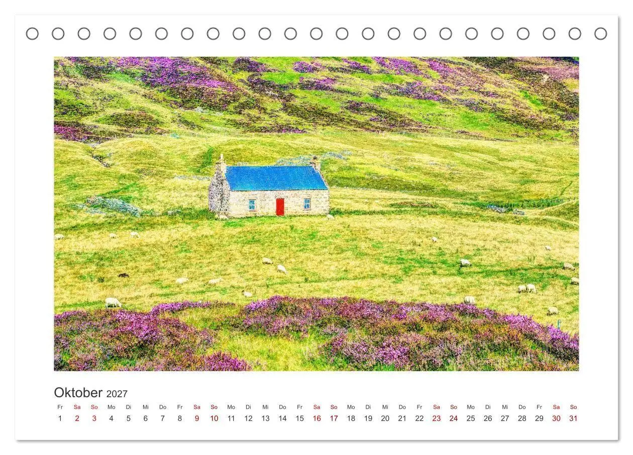 Bild: 9783569222342 | Schottland - Magische Landschaften der Highlands (Tischkalender...