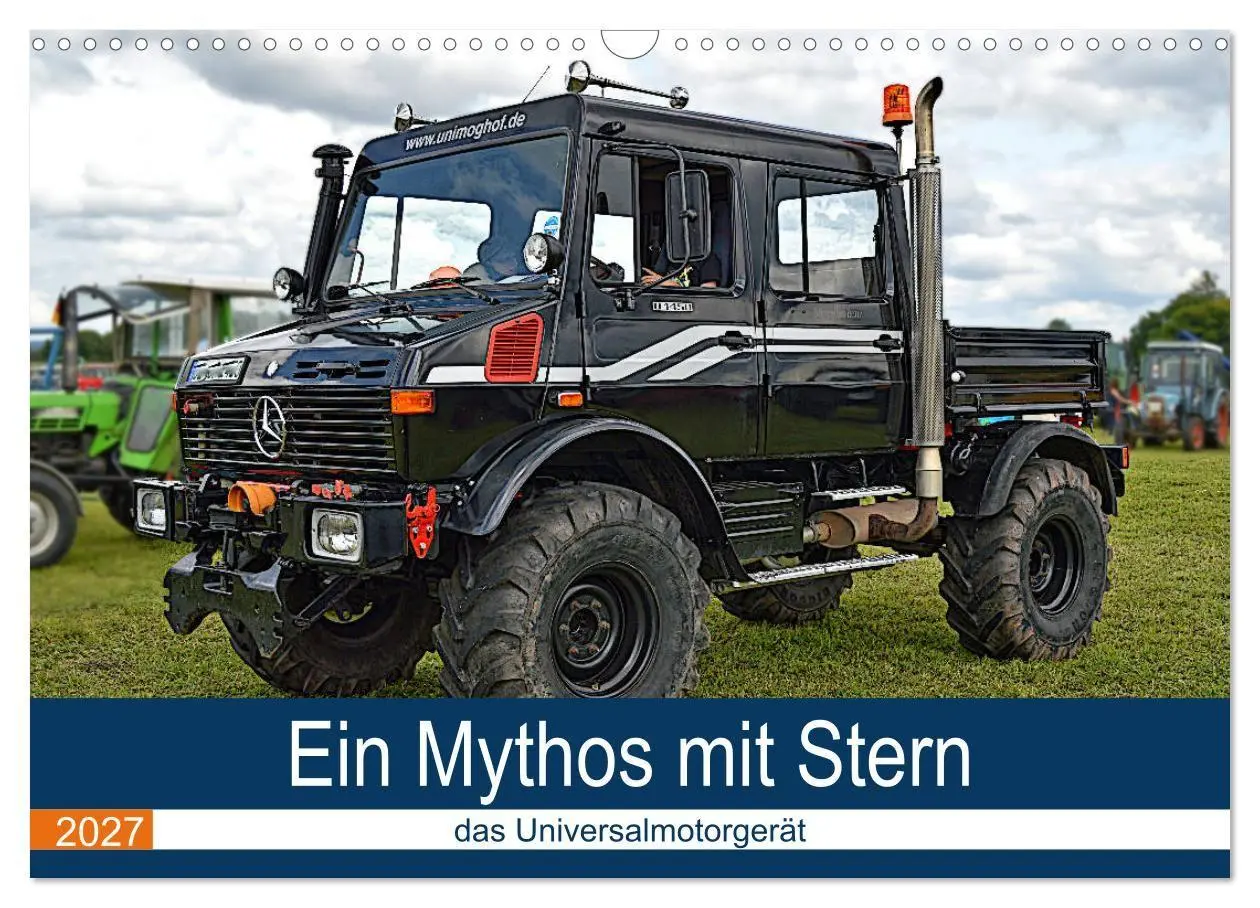 Cover: 9783569772342 | Ein Mythos mit Stern - das Universalmotorgerät (Wandkalender 2027...