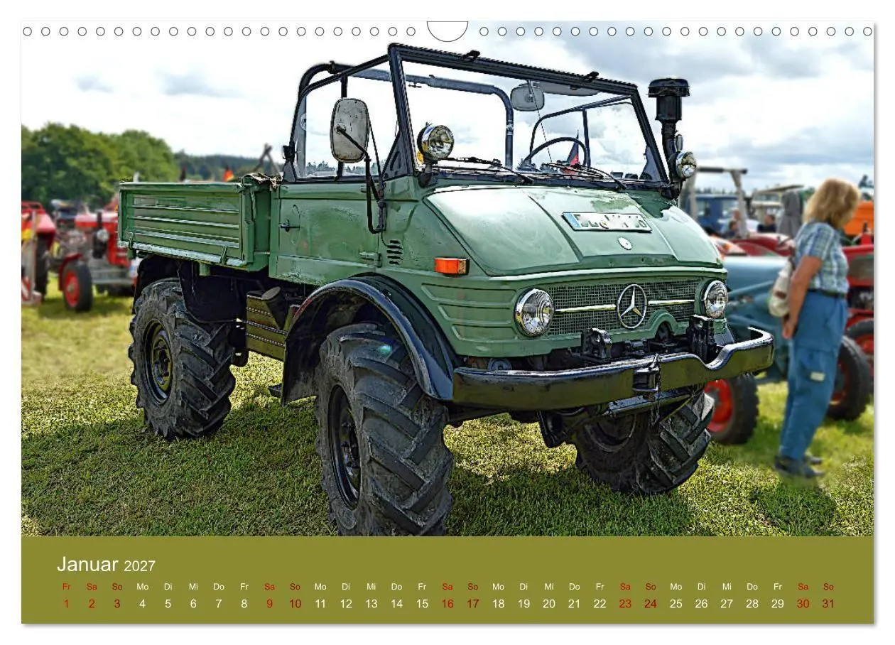 Bild: 9783569772342 | Ein Mythos mit Stern - das Universalmotorgerät (Wandkalender 2027...