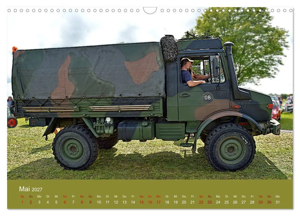Bild: 9783569772342 | Ein Mythos mit Stern - das Universalmotorgerät (Wandkalender 2027...