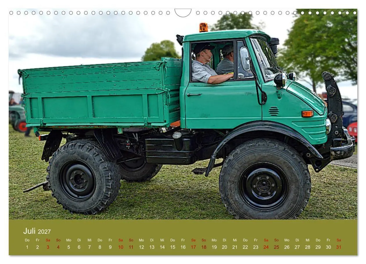 Bild: 9783569772342 | Ein Mythos mit Stern - das Universalmotorgerät (Wandkalender 2027...