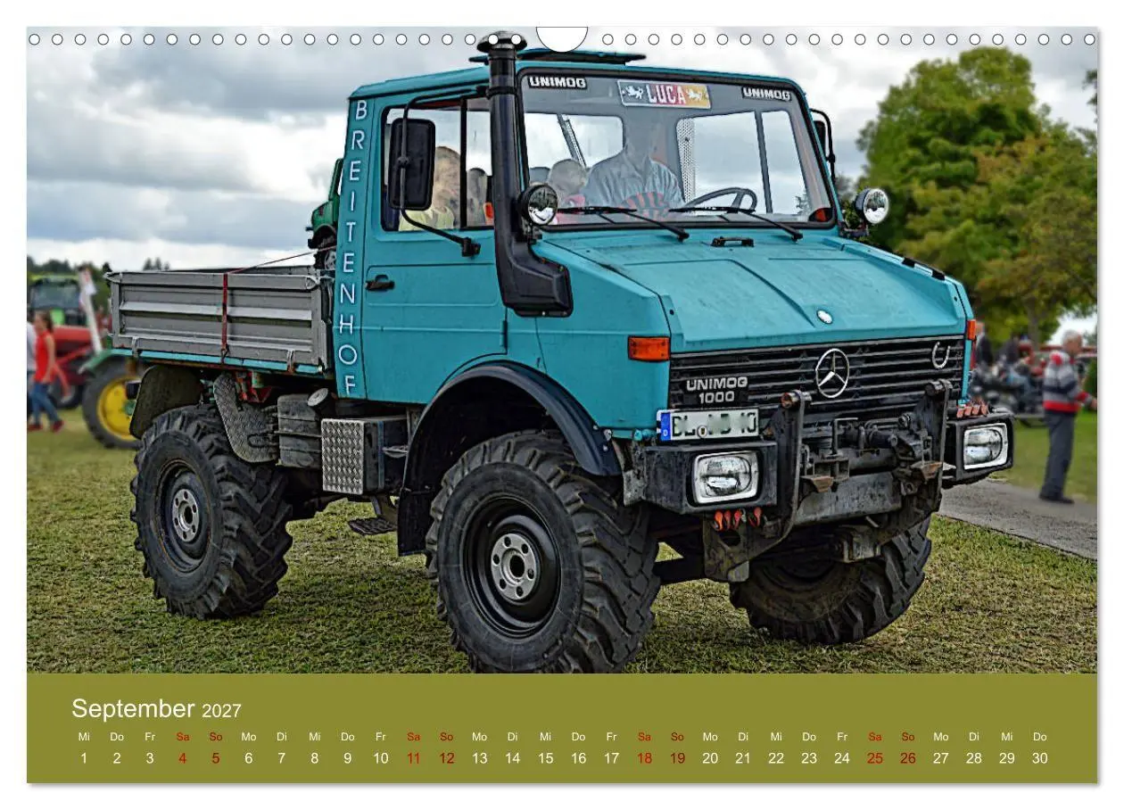 Bild: 9783569772342 | Ein Mythos mit Stern - das Universalmotorgerät (Wandkalender 2027...