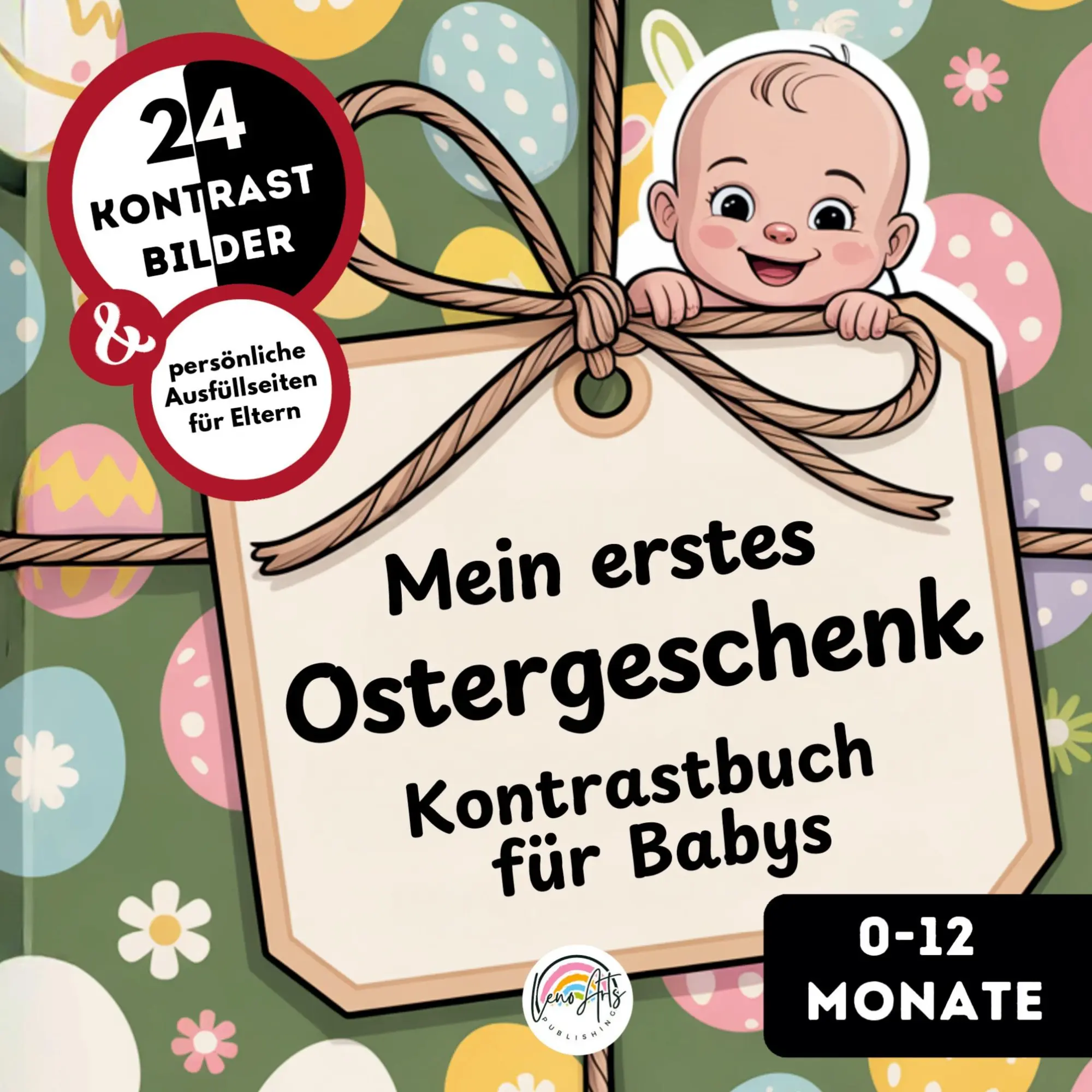 Cover: 9783695712342 | Kontrastbuch für Babys: Mein erstes Ostergeschenk | Publishing | Buch