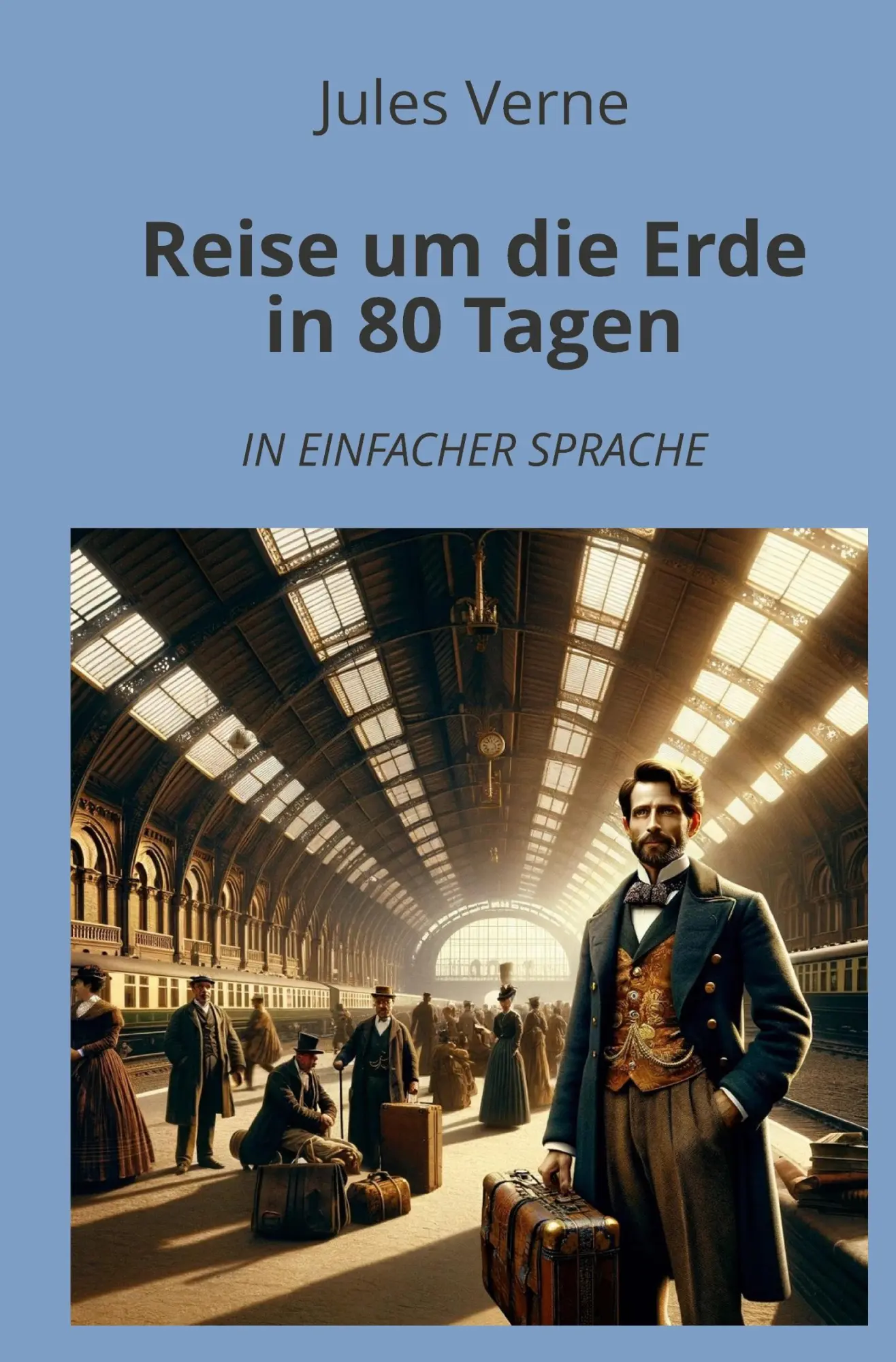 Cover: 9783759232342 | Reise um die Erde in 80 Tagen: In Einfacher Sprache | Jules Verne