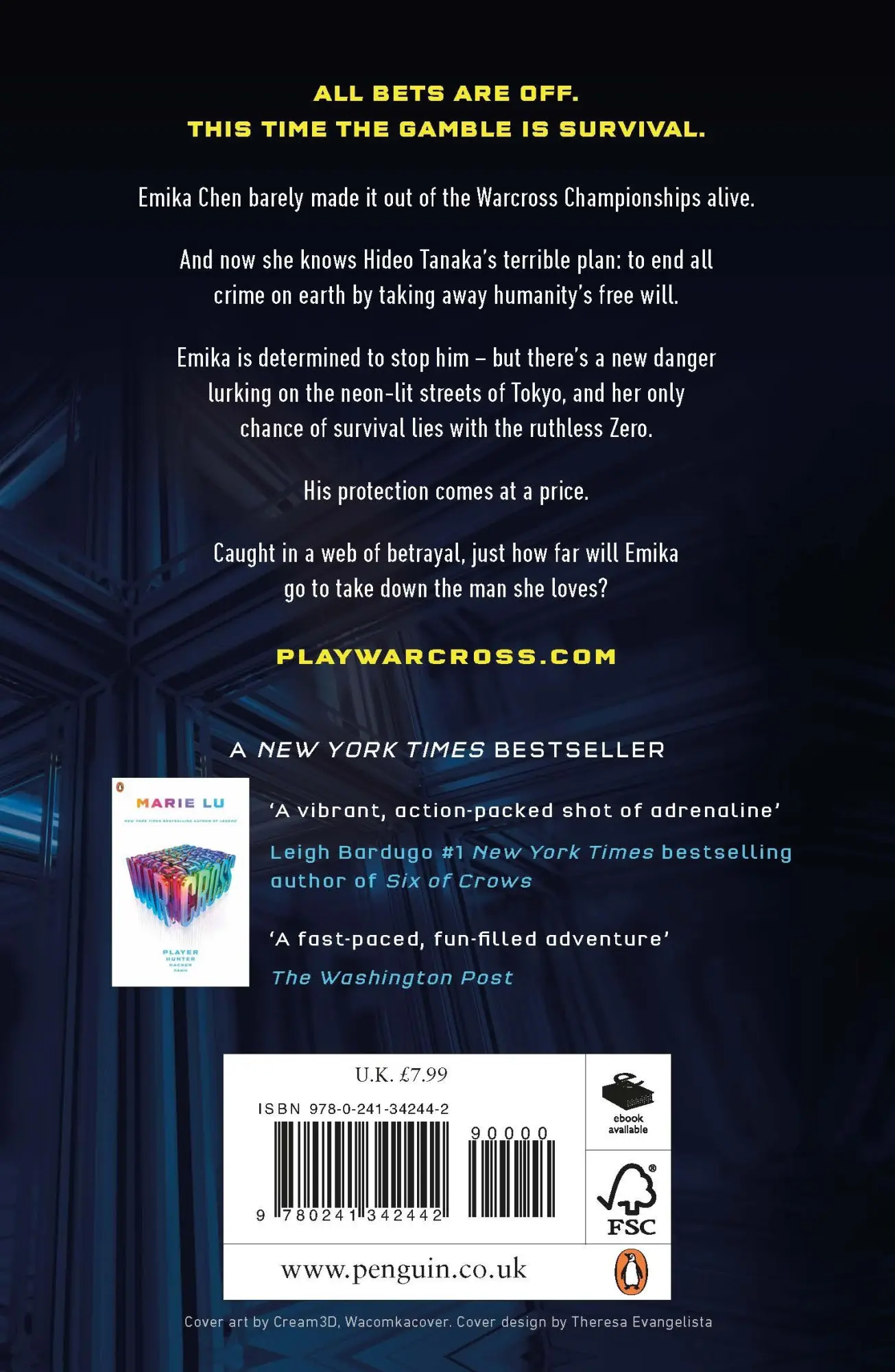 Rückseite: 9780241342442 | Wildcard (Warcross 2) | Marie Lu | Taschenbuch | 352 S. | Englisch