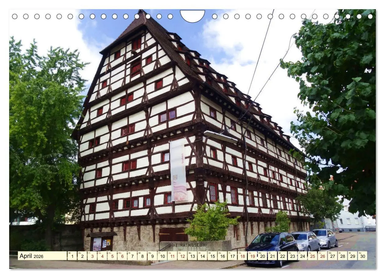 Bild: 9783457892442 | Unterwegs in der Altstadt von Geislingen (Wandkalender 2026 DIN A4...