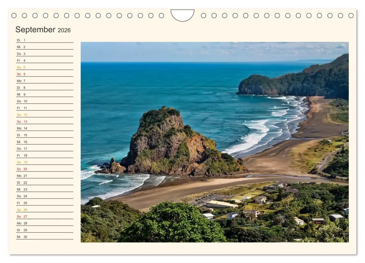 Bild: 9783457962442 | Neuseeland - atemberaubend schön (Wandkalender 2026 DIN A4 quer),...