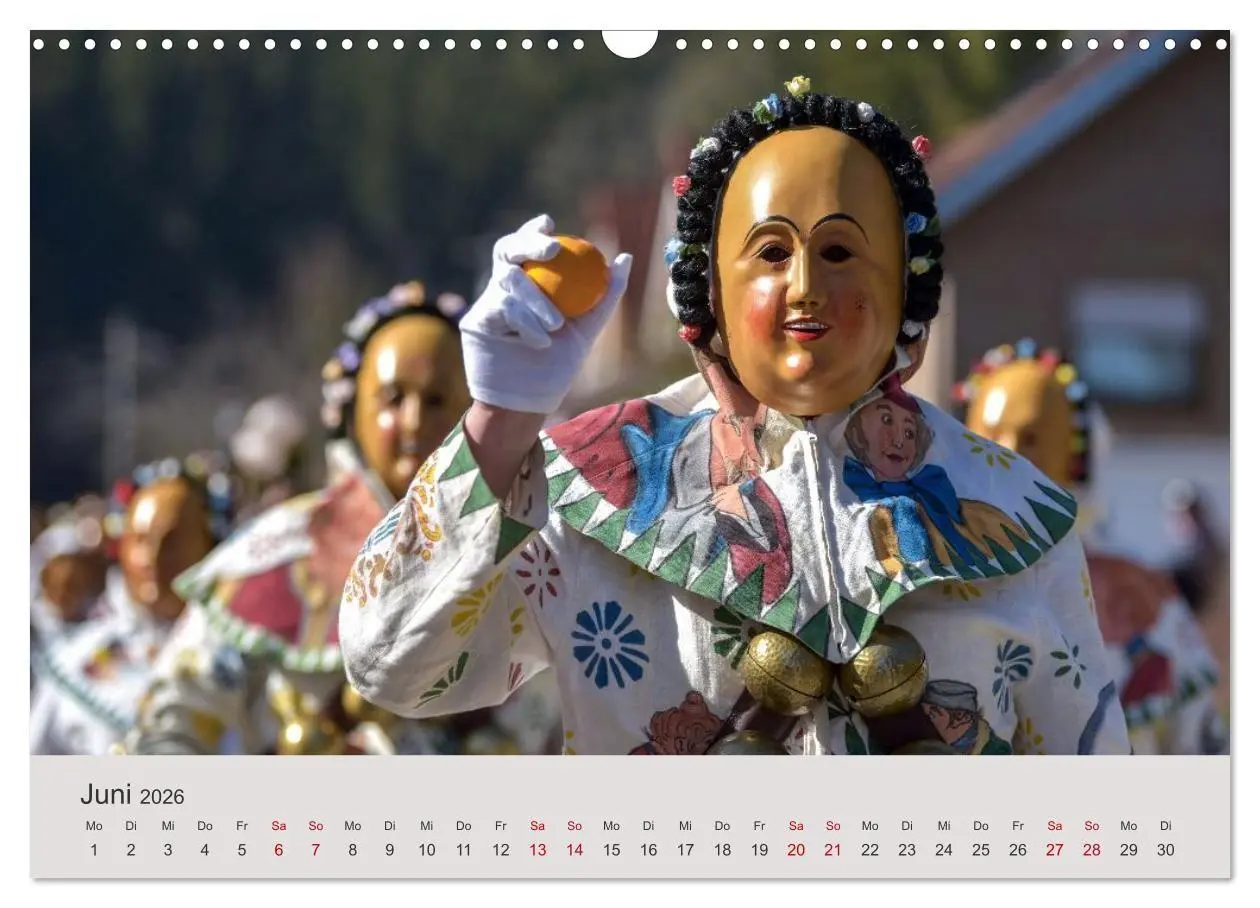 Bild: 9783516672442 | Narri 2026 Bilder der Schwäbisch-Alemannischen Fasnet (Wandkalender...