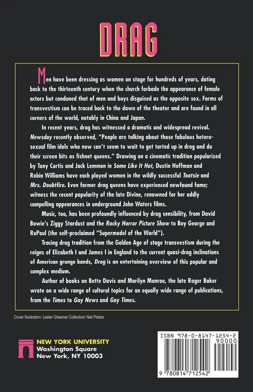 Rückseite: 9780814712542 | Drag | A History of Female Impersonation in the Performing Arts | Buch