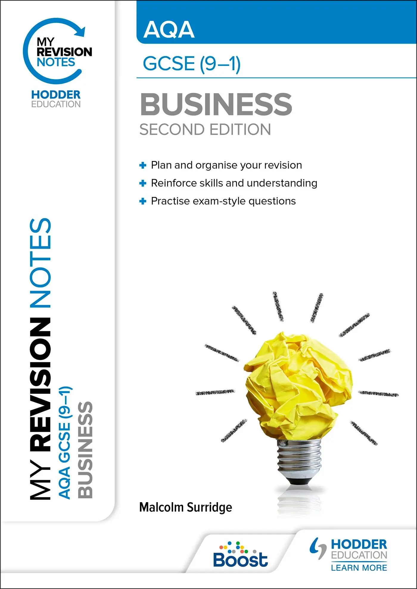 Cover: 9781398372542 | My Revision Notes: AQA GCSE (9-1) Business Second Edition | Surridge