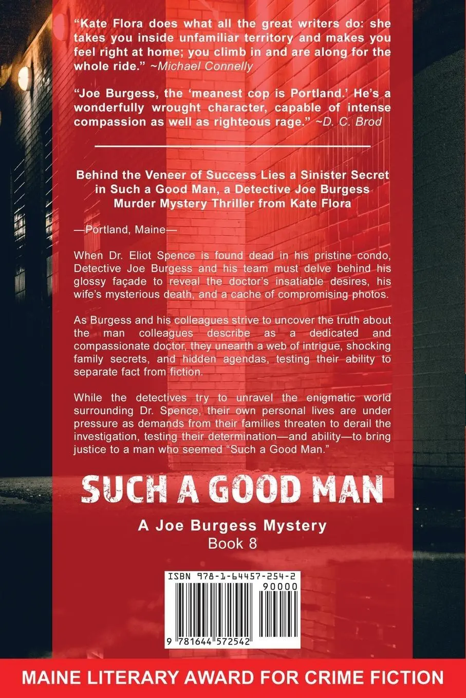 Rückseite: 9781644572542 | Such a Good Man (A Joe Burgess Mystery, Book 8) | Kate Flora | Buch