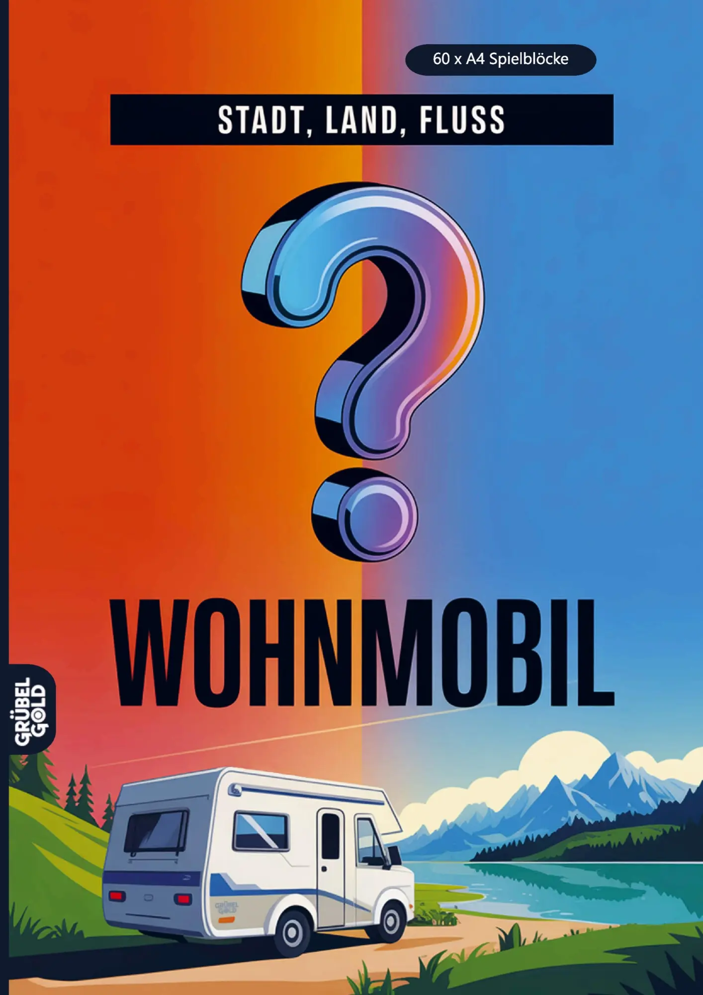 Cover: 9783693192542 | Stadt, Land, Fluss, Wohnmobil | Grübelgold Rätselhefte | Taschenbuch