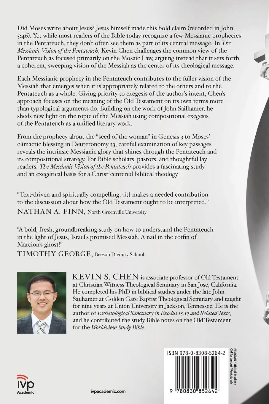 Rückseite: 9780830852642 | The Messianic Vision of the Pentateuch | Kevin S. Chen | Taschenbuch