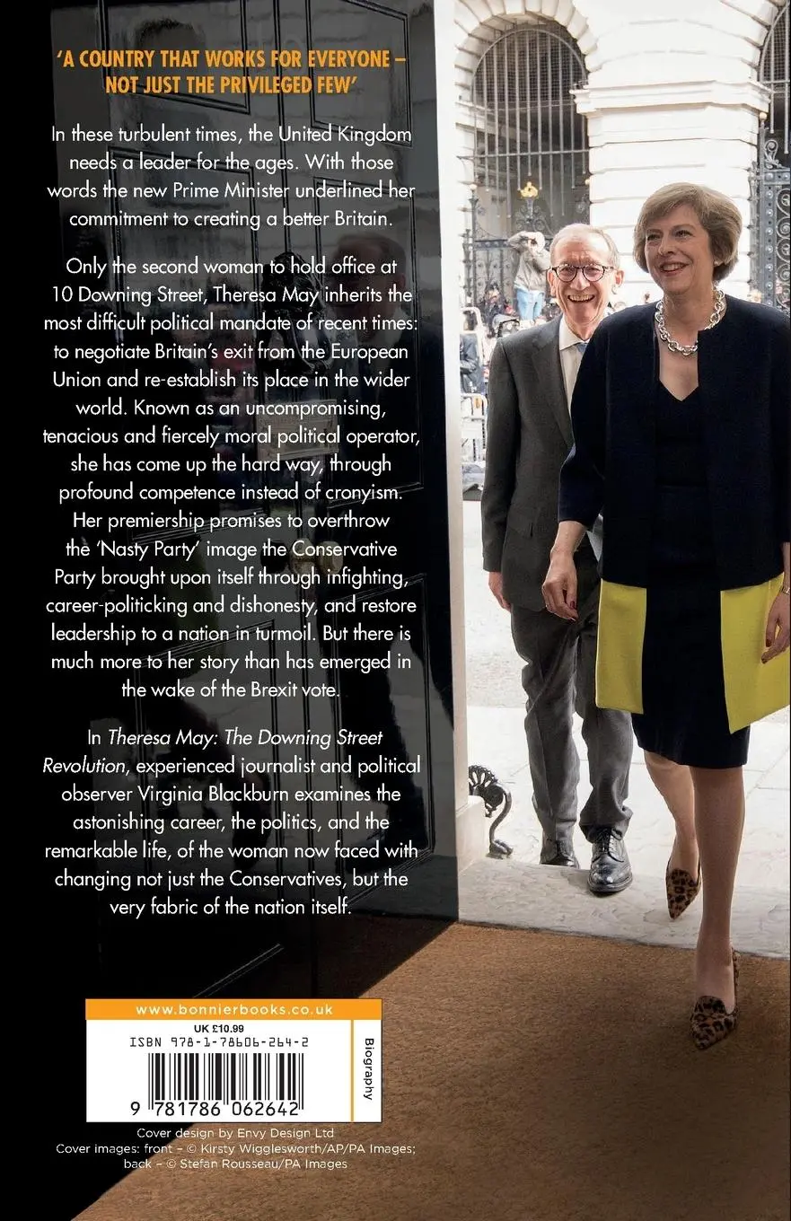 Rückseite: 9781786062642 | Theresa May - The Downing Street Revolution | Urquhart-Stewart | Buch