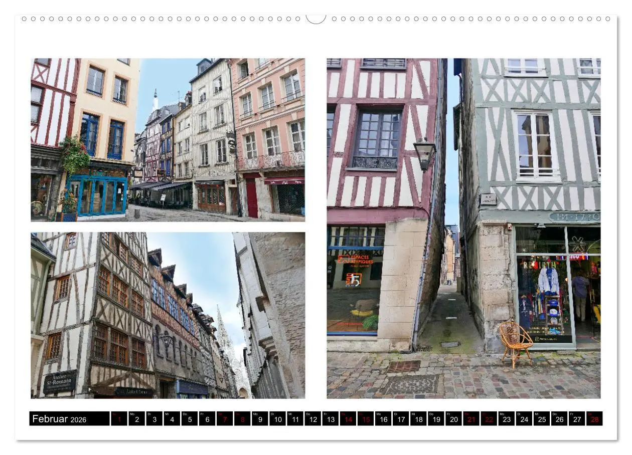 Bild: 9783457322642 | Rouen entdecken (hochwertiger Premium Wandkalender 2026 DIN A2...
