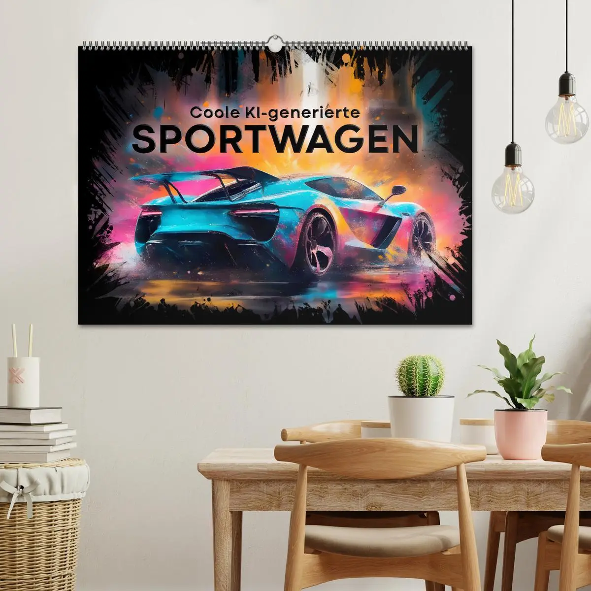 Bild: 9783457492642 | Coole KI-generierte SPORTWAGEN (Wandkalender 2026 DIN A2 quer),...