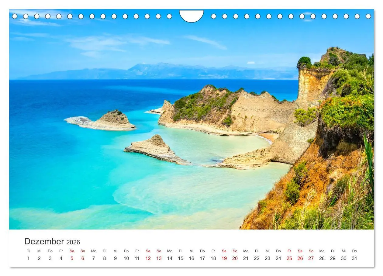 Bild: 9783457562642 | Korfu - Die paradiesische Insel im Mittelmeer. (Wandkalender 2026...