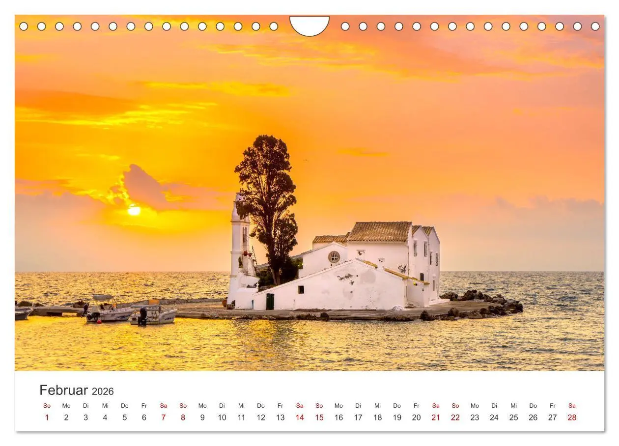 Bild: 9783457562642 | Korfu - Die paradiesische Insel im Mittelmeer. (Wandkalender 2026...
