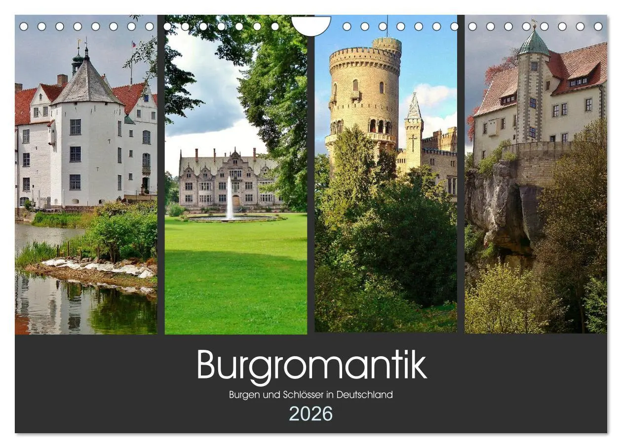 Cover: 9783516102642 | Burgromantik Burgen und Schlösser in Deutschland (Wandkalender 2026...