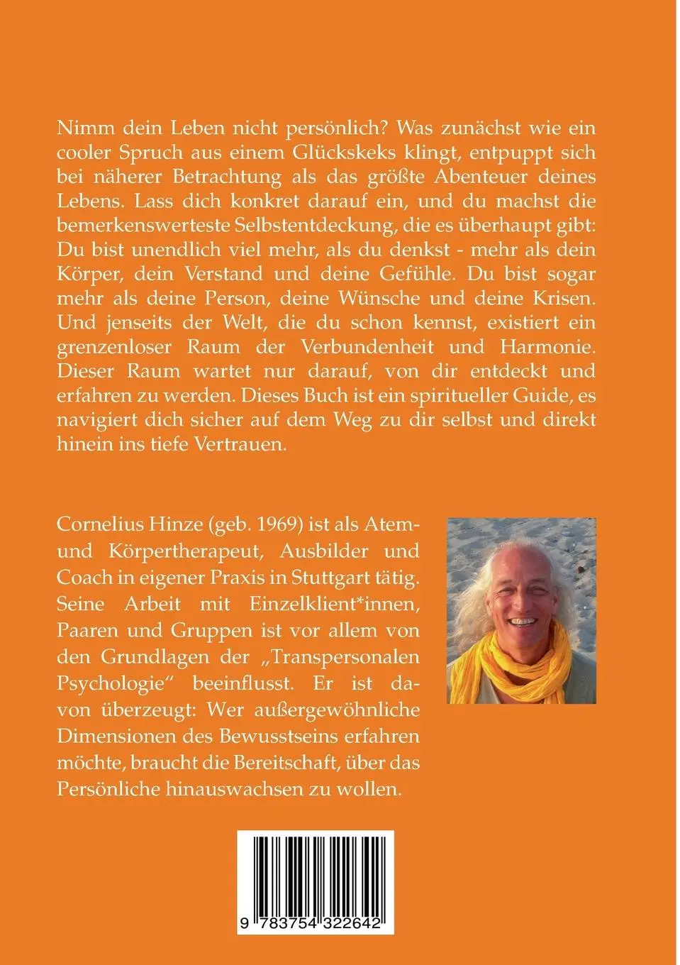 Rückseite: 9783754322642 | Nimm dein Leben nicht persönlich | Eine Reise zum Selbst | Hinze