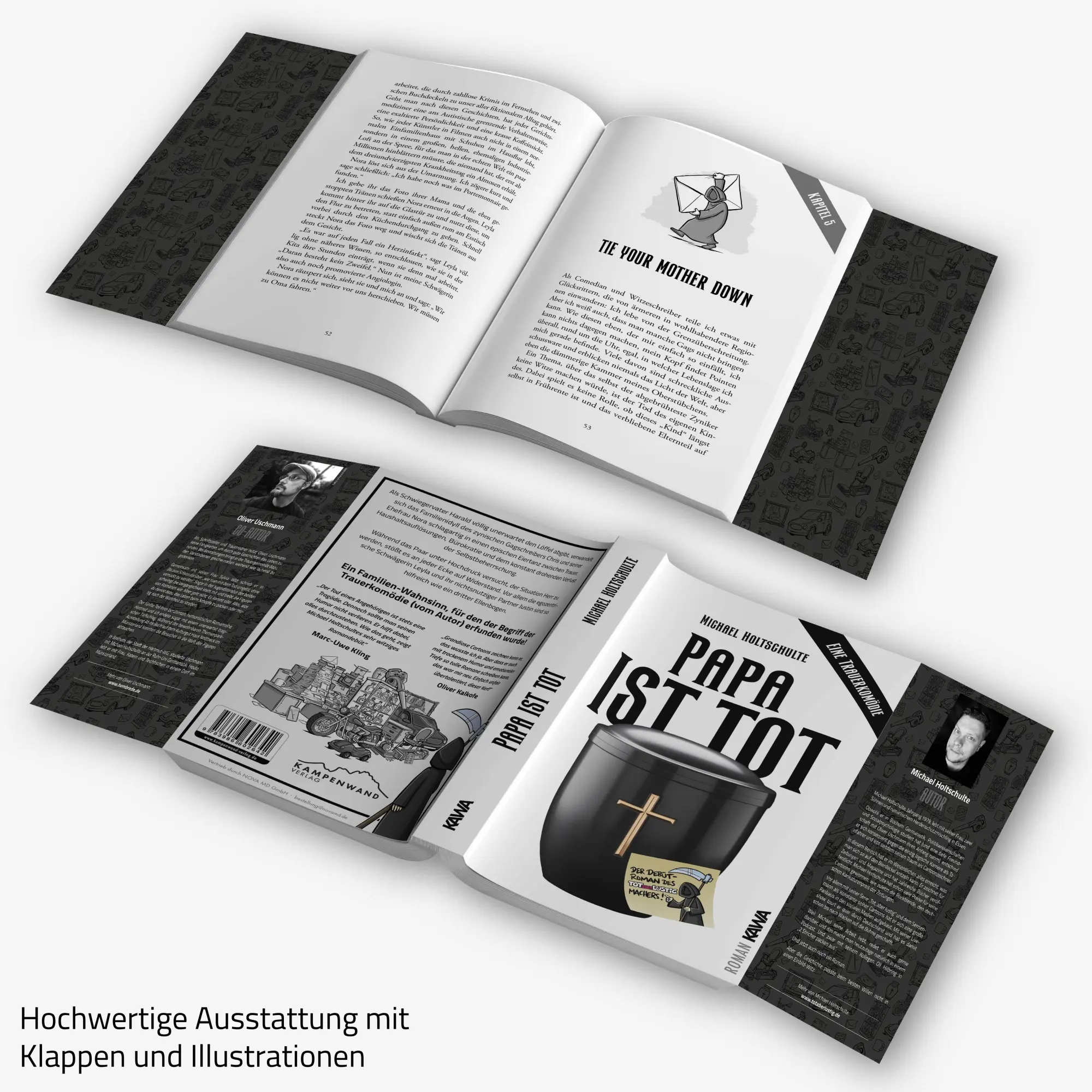 Bild: 9783986602642 | Papa ist tot | Michael Holtschulte (u. a.) | Taschenbuch | 292 S.
