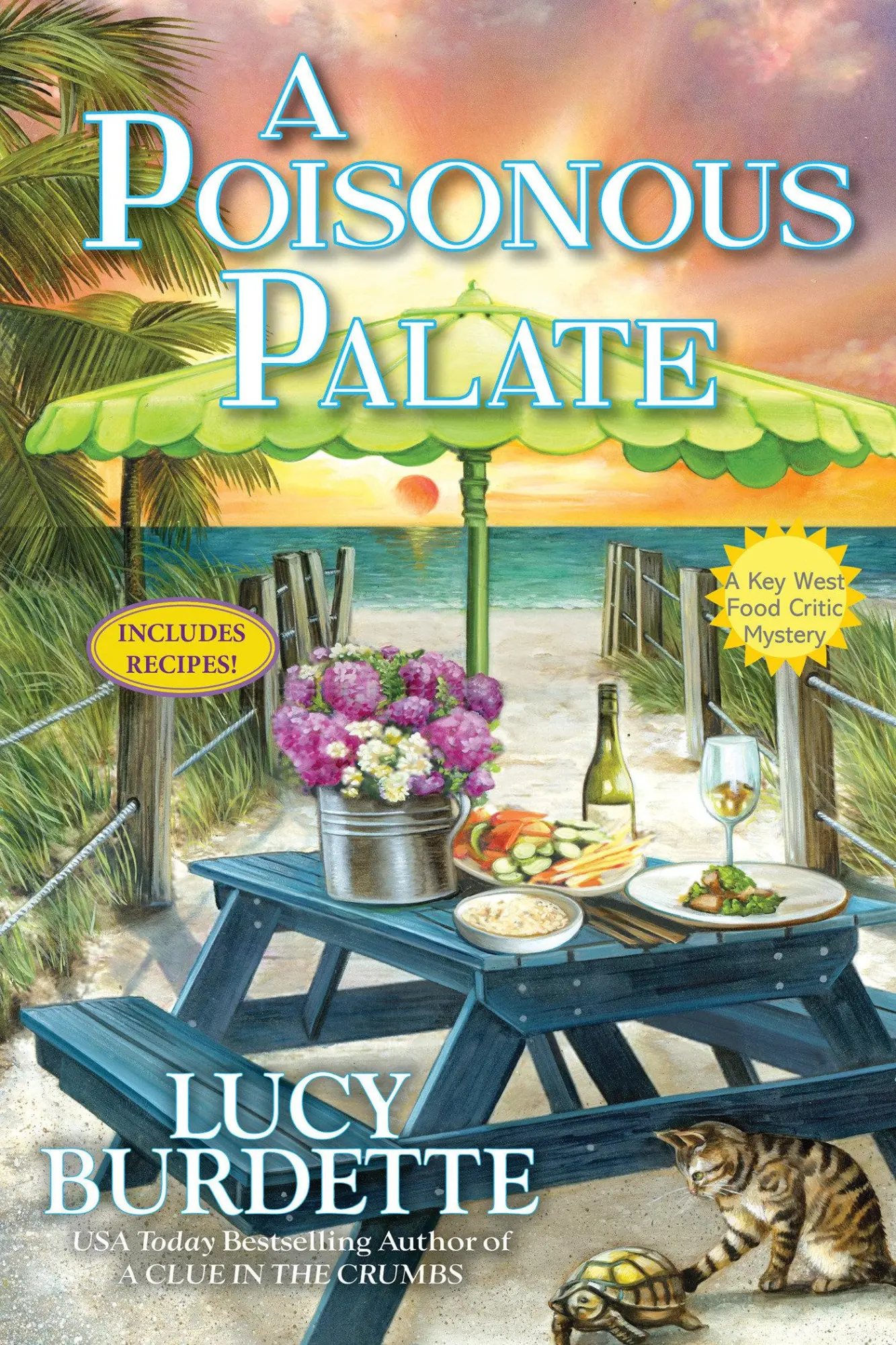 Cover: 9798892422642 | A Poisonous Palate | A Key West Food Critic Mystery | Lucy Burdette