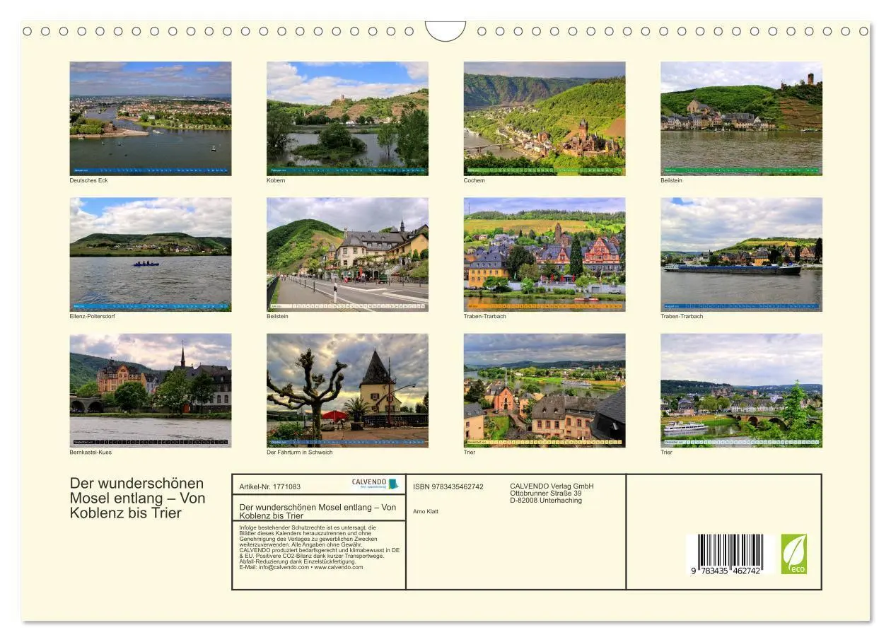 Bild: 9783435462742 | Der wunderschönen Mosel entlang - Von Koblenz bis Trier...