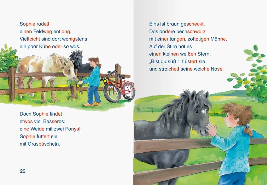 Bild: 9783473462742 | Leserabe - mit Mildenberger Silbenmethode - Pferdegeschichten | Boehme